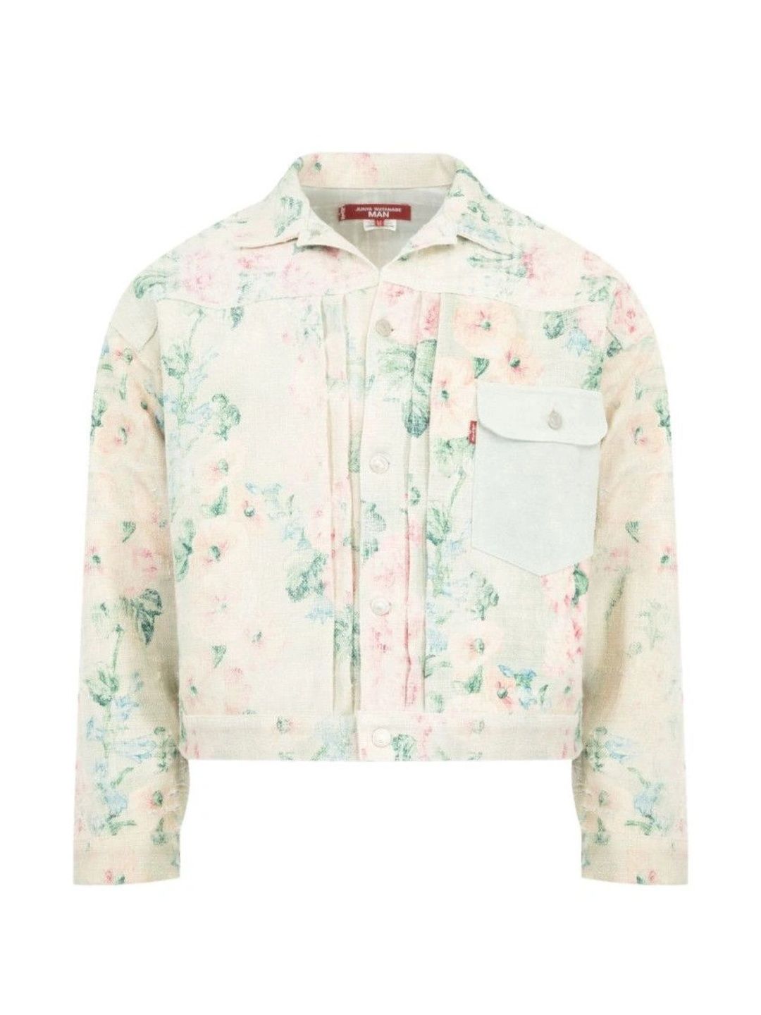 Junya Watanabe Men Floral Denim Jacket-picture-13