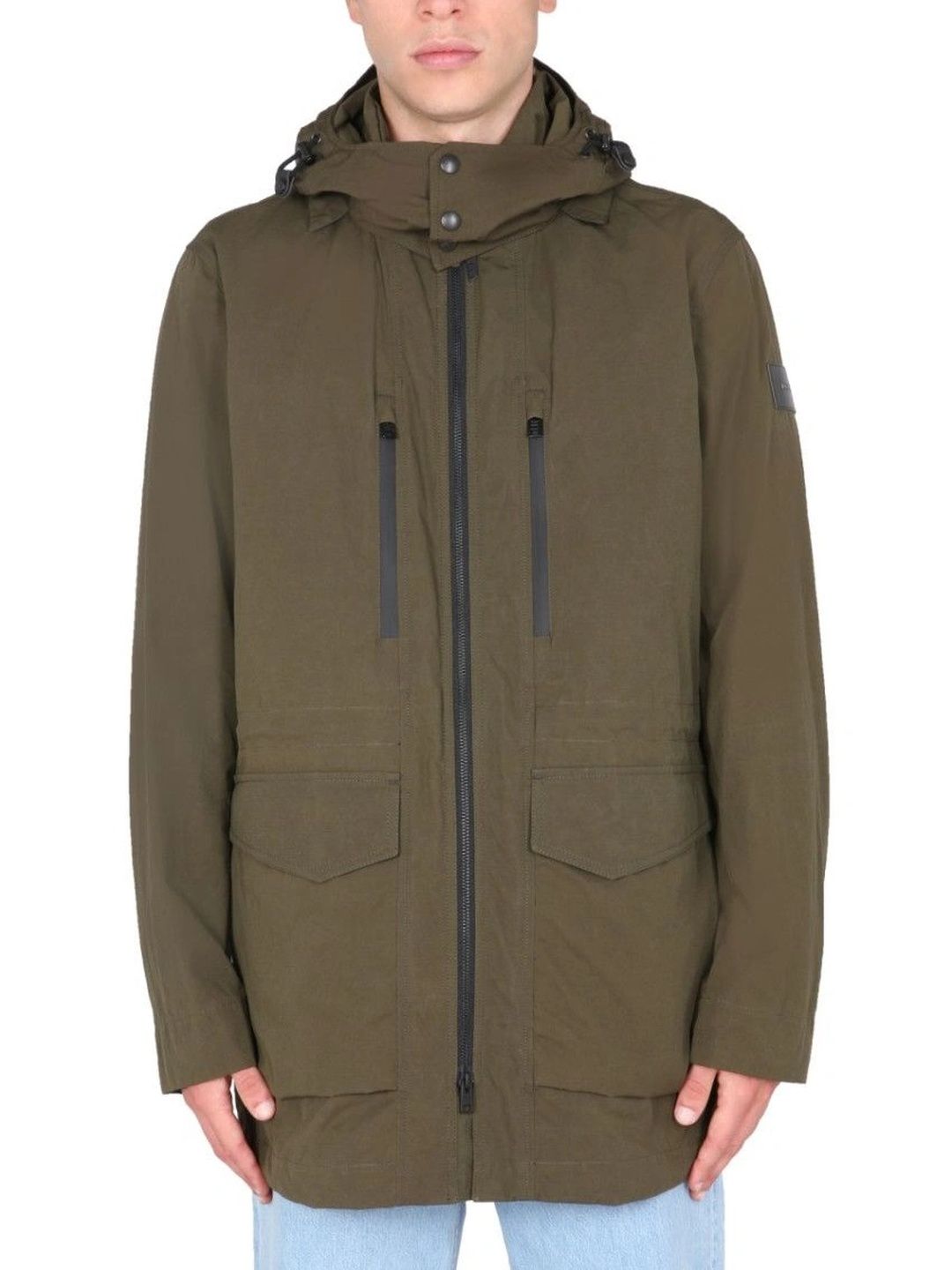 Woolrich Men Woollen Parka Jacket-picture-31