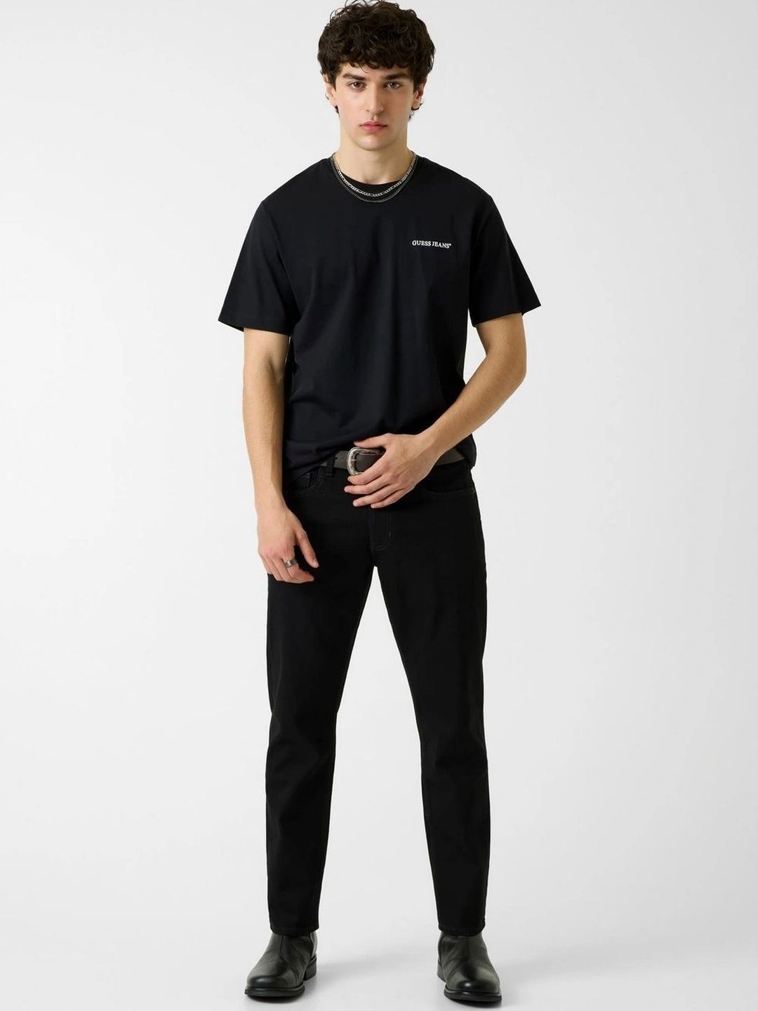GUESS Jeans Men Slim Fit Mid-Rise Jeans-image-44