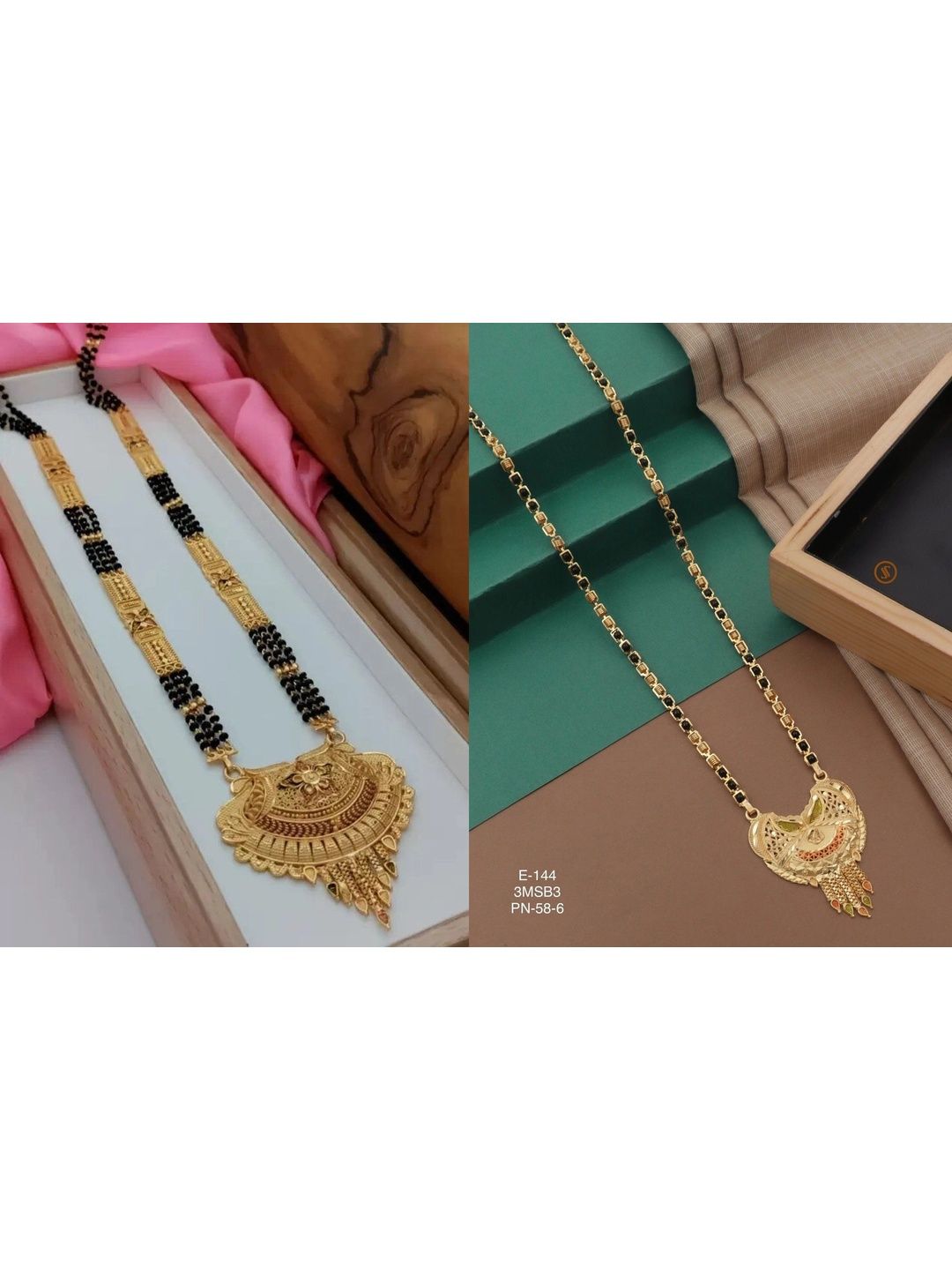 Jizshou Gold-Plated Mangalsutra-picture-56