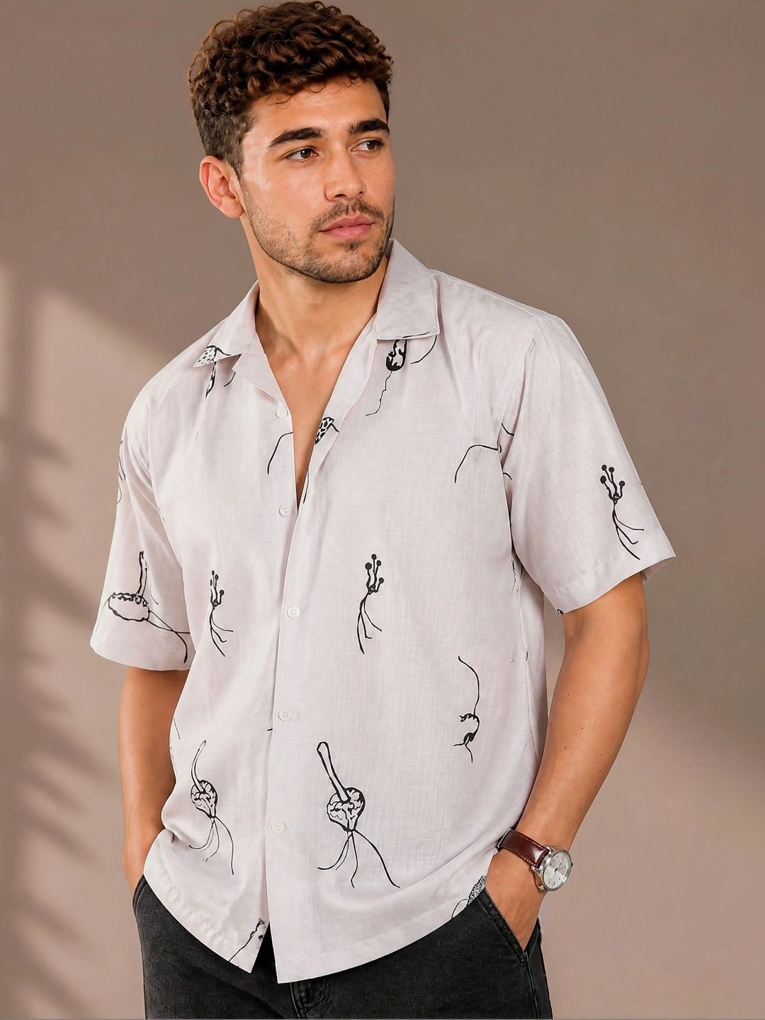 R.Code by The Roadster Life Co. Men Standard Printed Casual Shirt-picture-25
