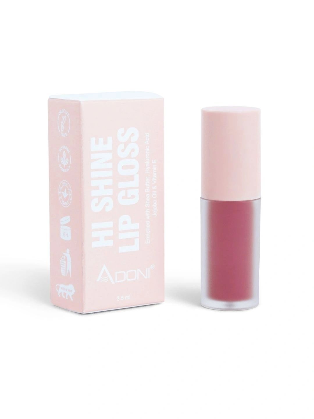 ADONI Lip Gloss - 3.5 ml - Nude-image-10