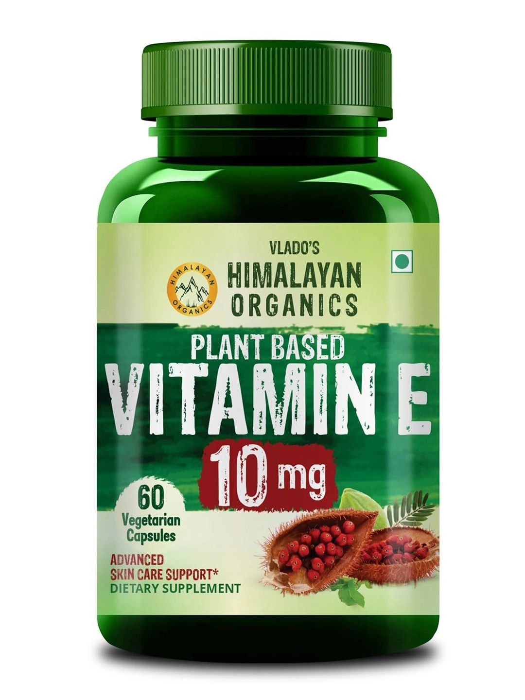 Vlados Himalayan Organics Plant Based Vitamin E Antioxidant Support - 60 Capsules-image-6
