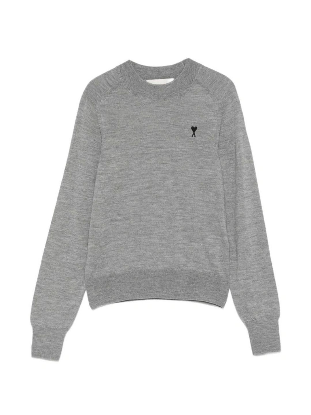 Ami Paris Women Woollen Pullover with Embroidered Detail-picture-17