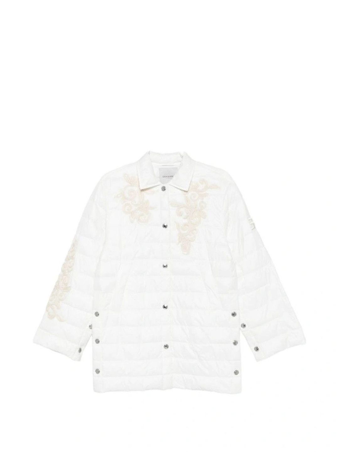 Ermanno Firenze Women Quilted Jacket with Embroidered-picture-49