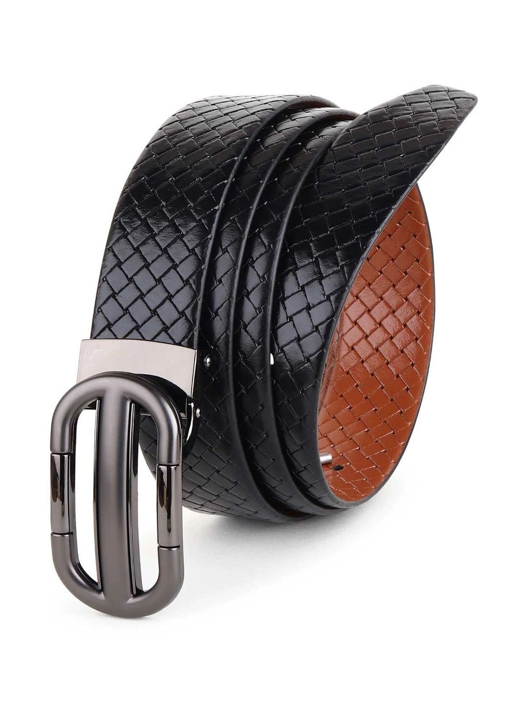 LOUIS PEARL Men Leather Reversible Formal Belt-picture-42