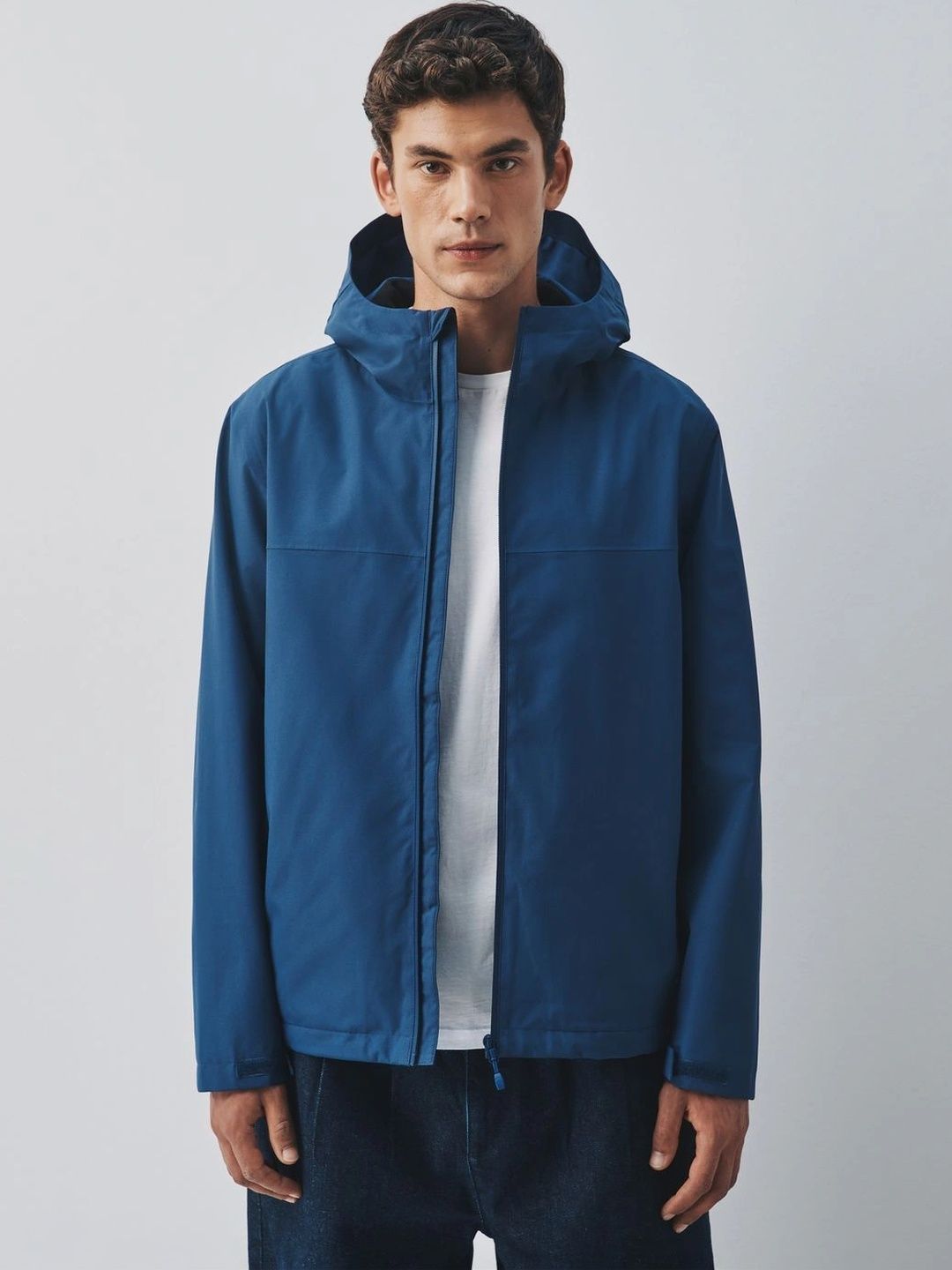NEXT Water Resistant Hooded Open Front Jacket-picture-43