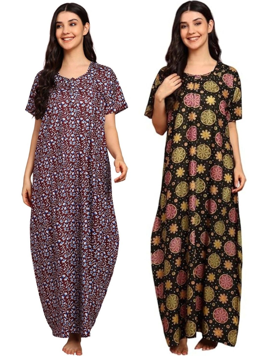 YUKATA Printed Maxi Nightdress-picture-56
