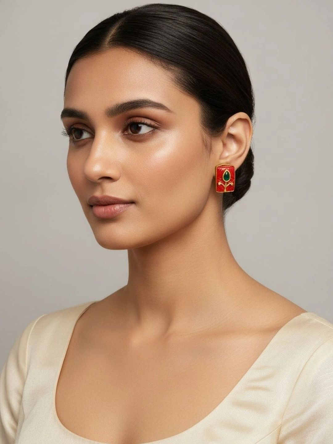 9ROCK Square Studs Earrings-picture-17
