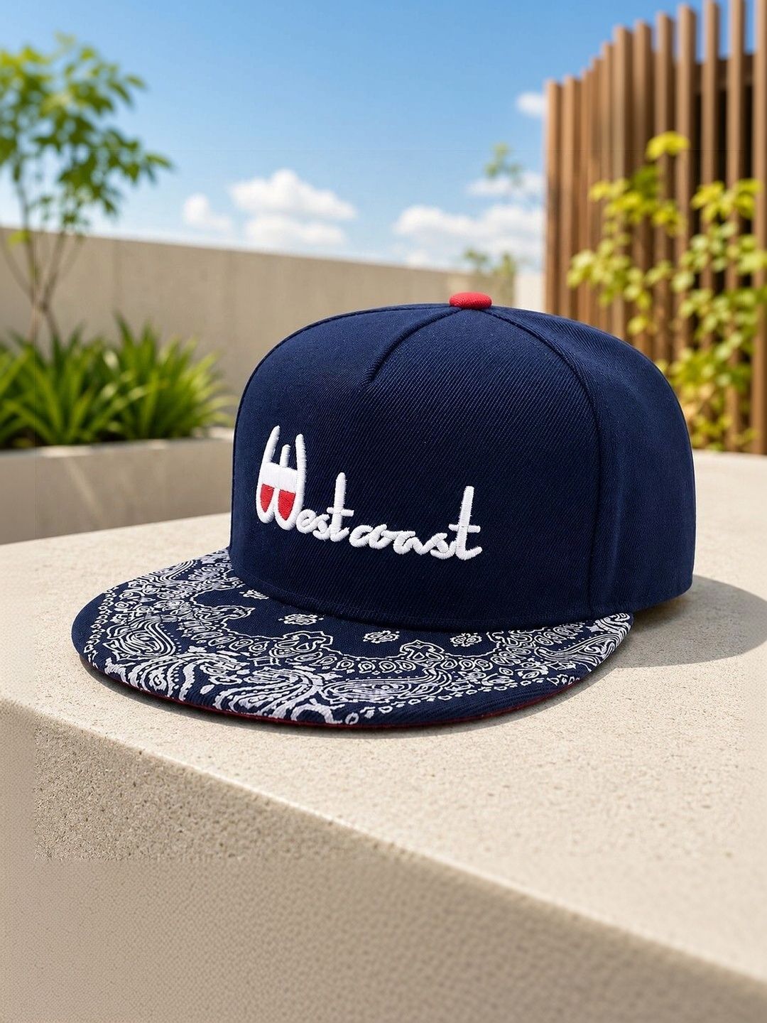 Vritraz Men Printed Snapback Cap-picture-14