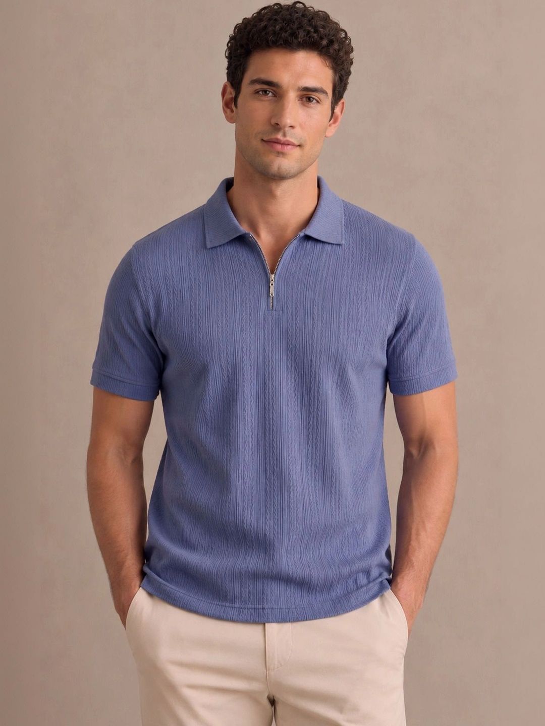 Moda Rapido Men Polo Collar T-shirt-picture-44