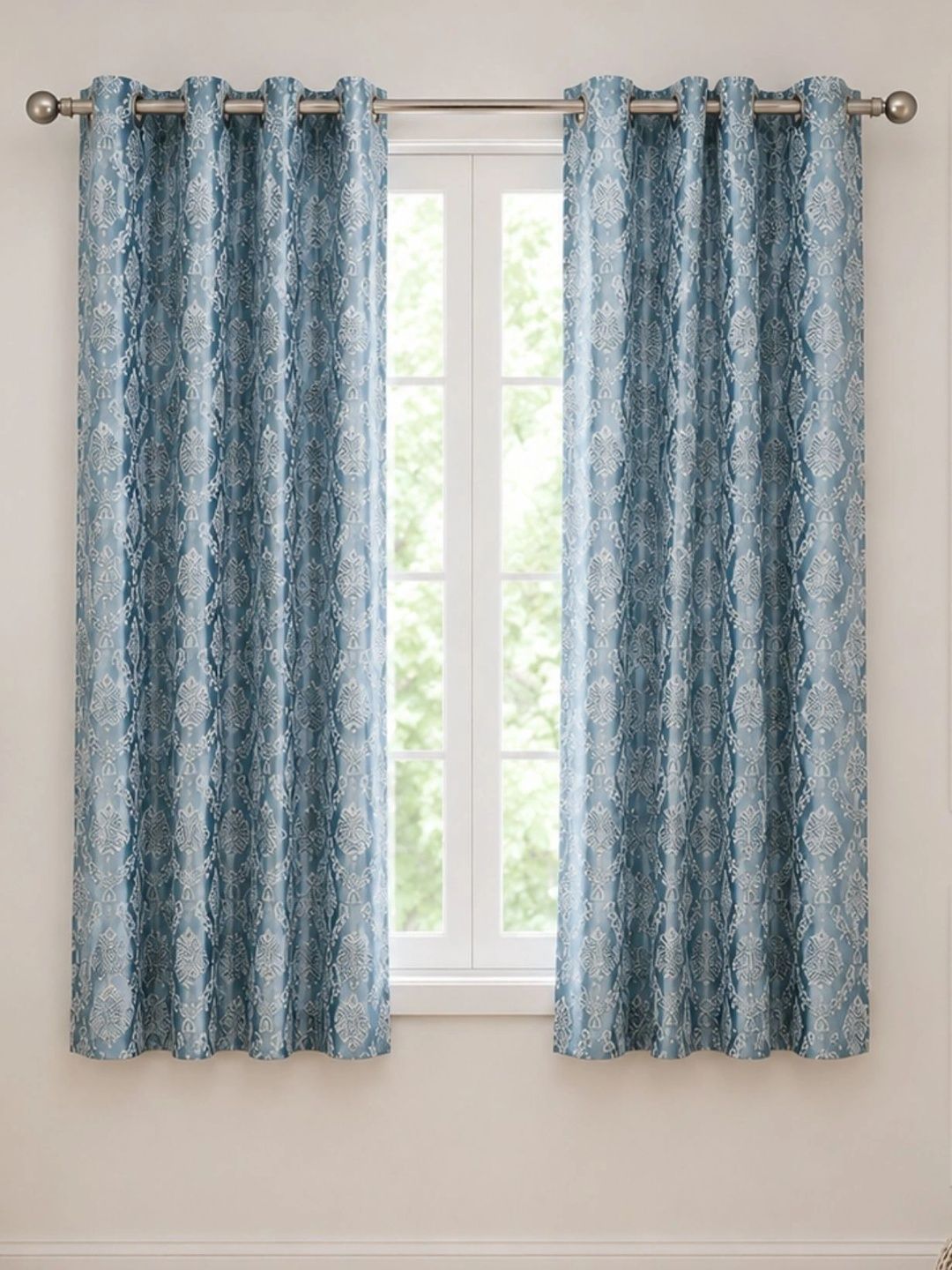 Homeful Style Grey Set of 2 Window Curtain-picture-24