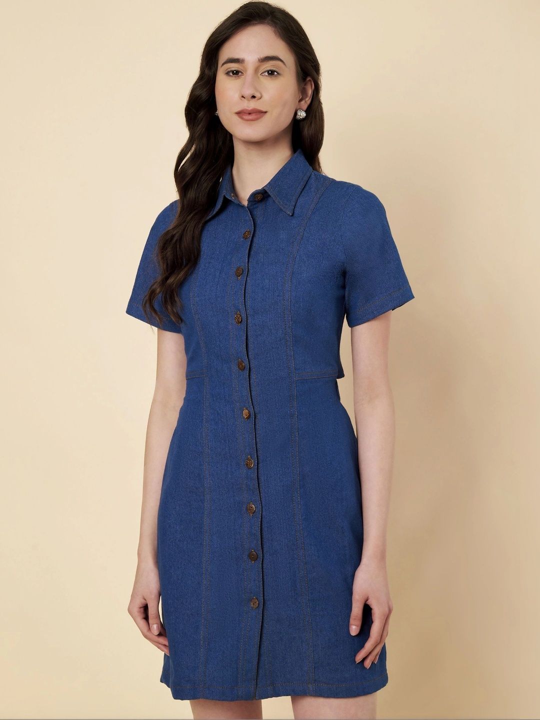Malta Denim A-Line Dress-picture-53