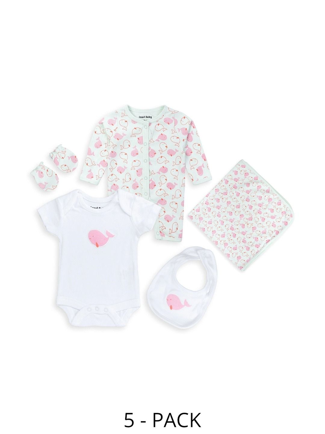 Smart Baby Unisex Kids Printed Top-image-16