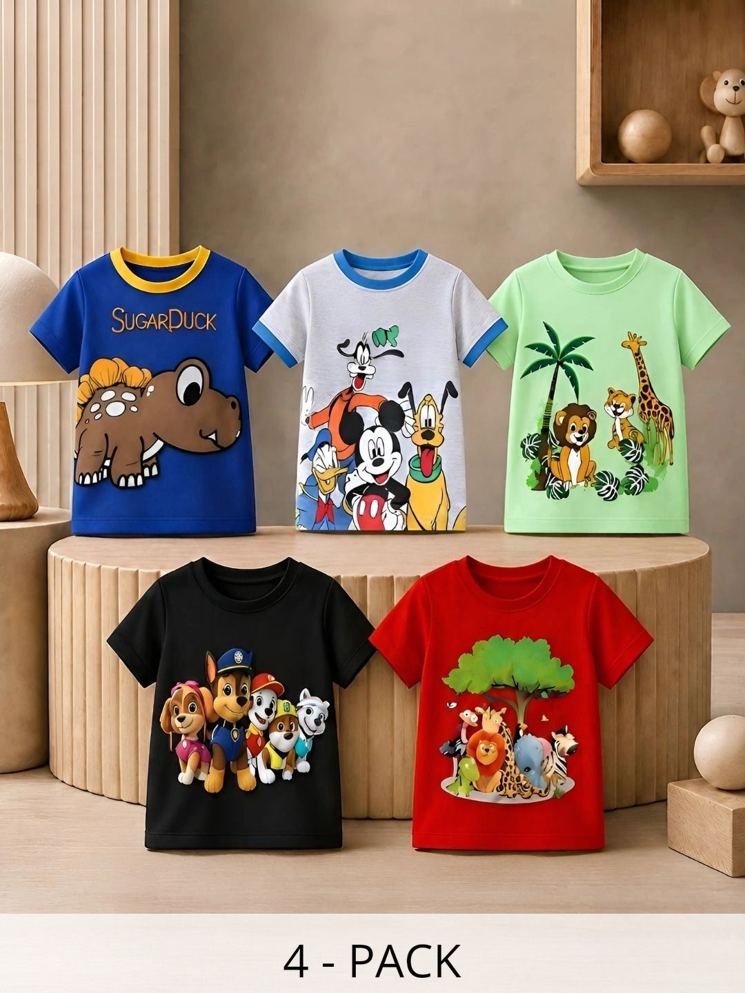 VP TEXX Boys 4 Printed T-shirt-image-32