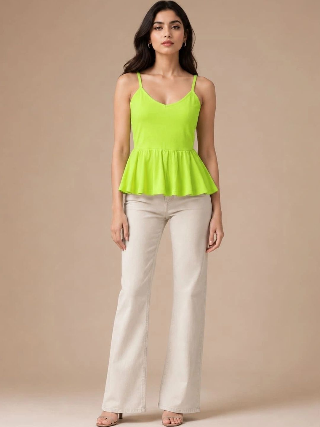 BRINNS Cotton Peplum Top-picture-10