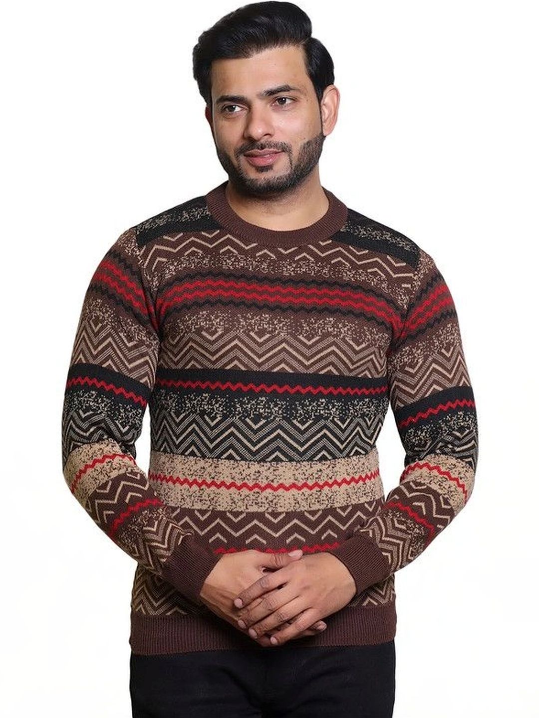 Grand Line Men Printed Pullover-picture-29