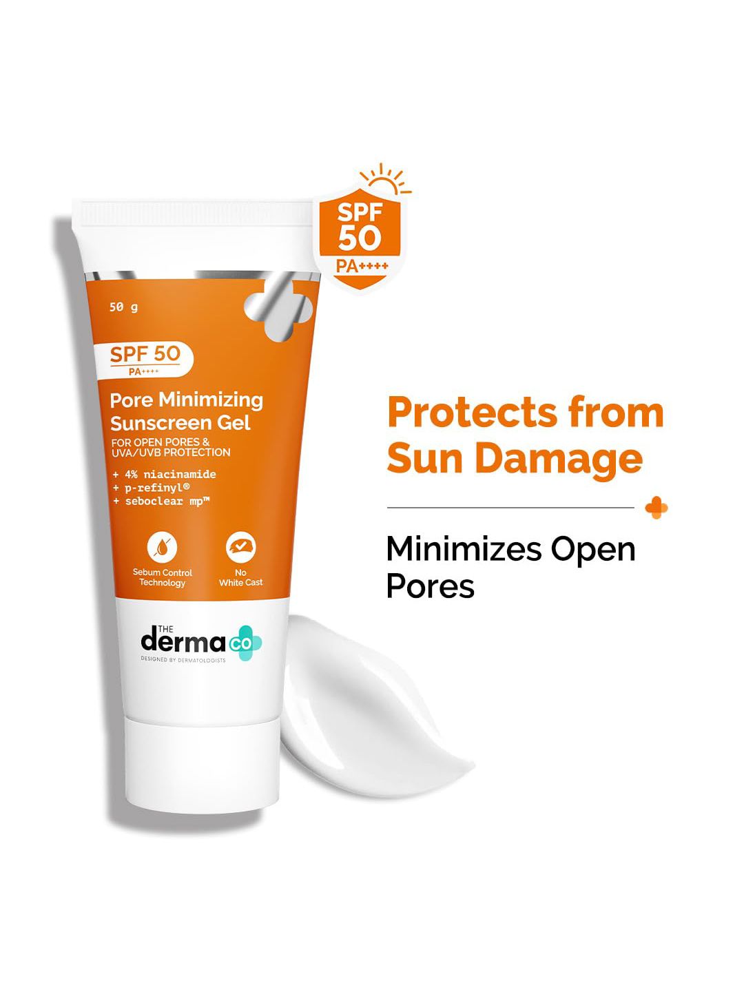 The Derma co. Pore Minimizing Priming Sunscreen SPF 50 & PA+++ For