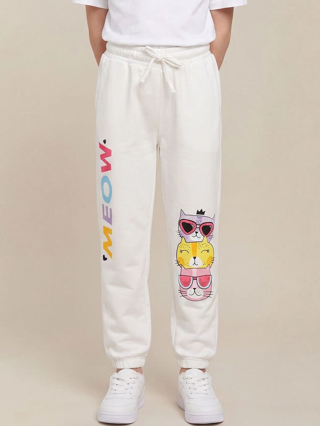 Vero Moda Girls Regular Fit Graphic Print Joggers-picture-42