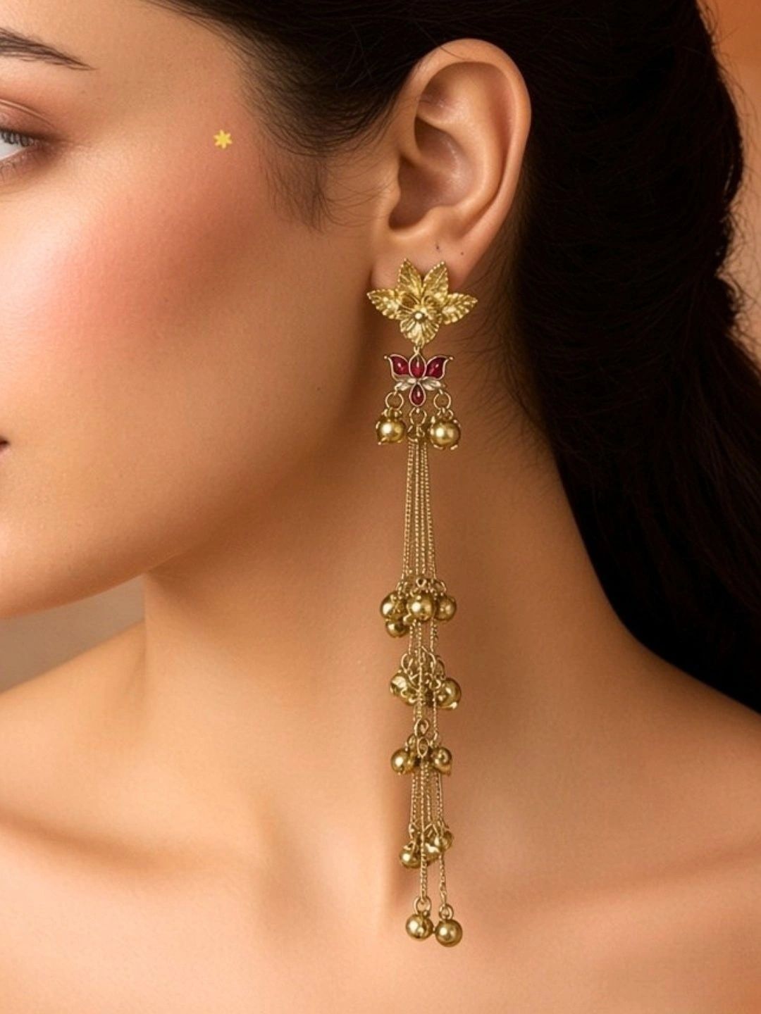 SAVIIAS STUDIOZ Floral Earrings-picture-23