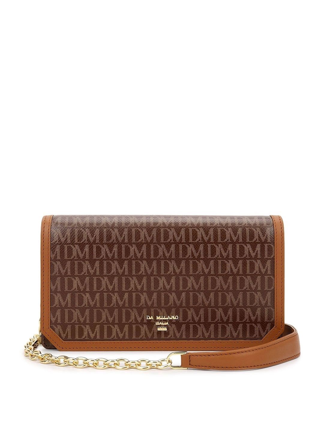 Da Milano Printed Leather Shoulder Bag-picture-55