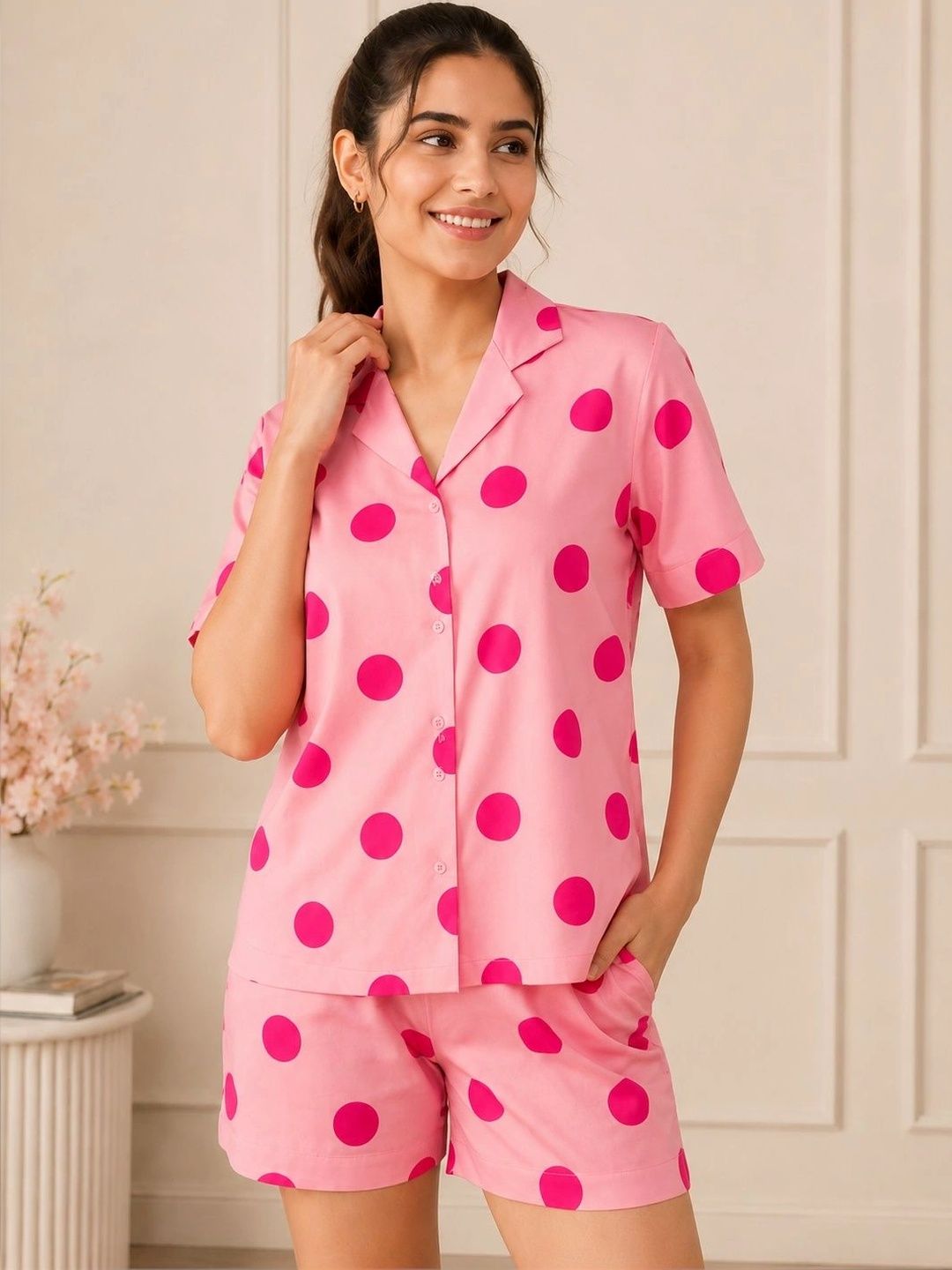 GENZILOOKS Women Printed Night suit-picture-17