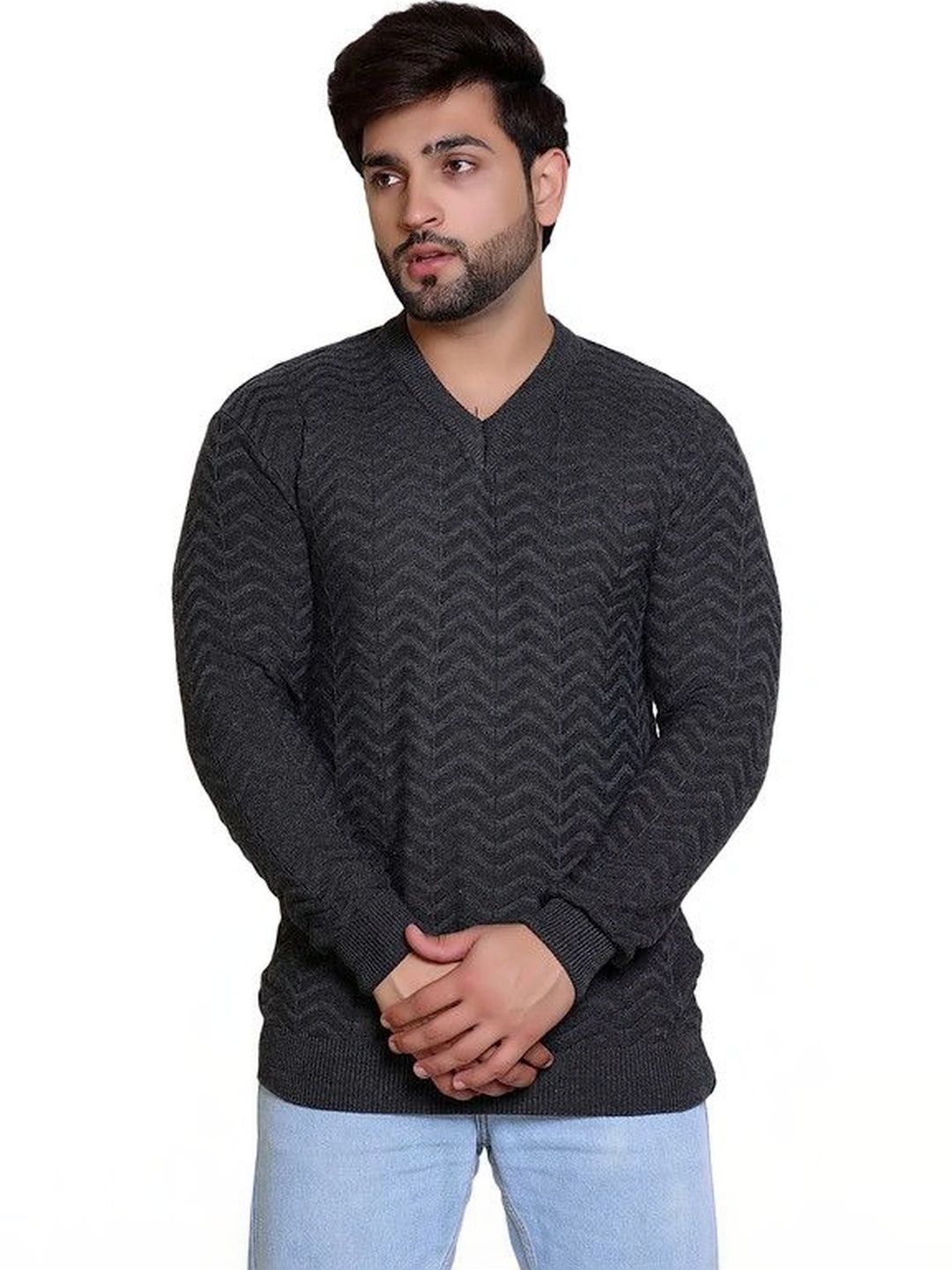 Grand Line Men Chevron Pullover-picture-50