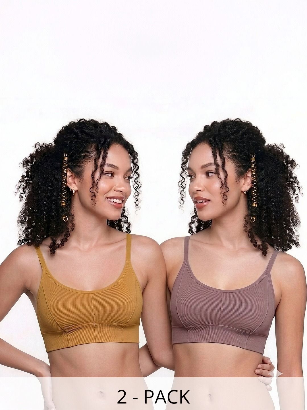 Hangeron Bralette Bra Full Coverage Underwired Lightly Padded-image-26
