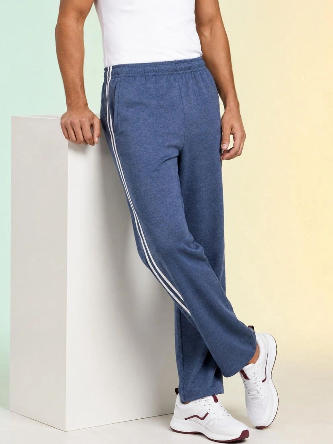 itsme Men Regular Fit Training Track Pants-picture-39