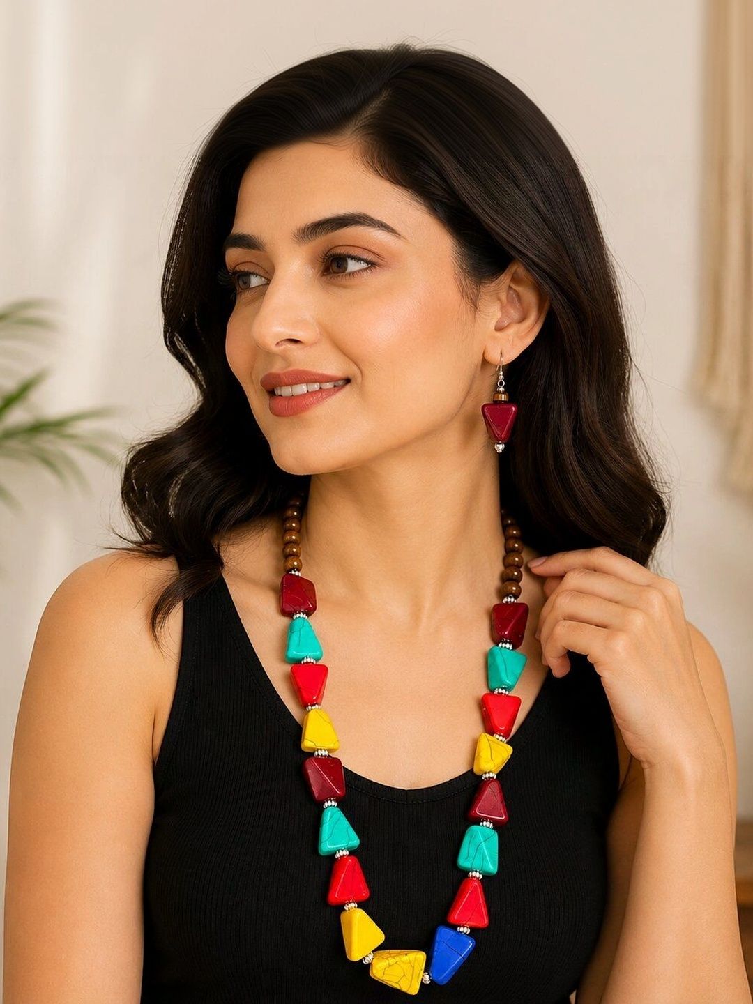 PALAK SAXENA Bohemian Necklace-image-29