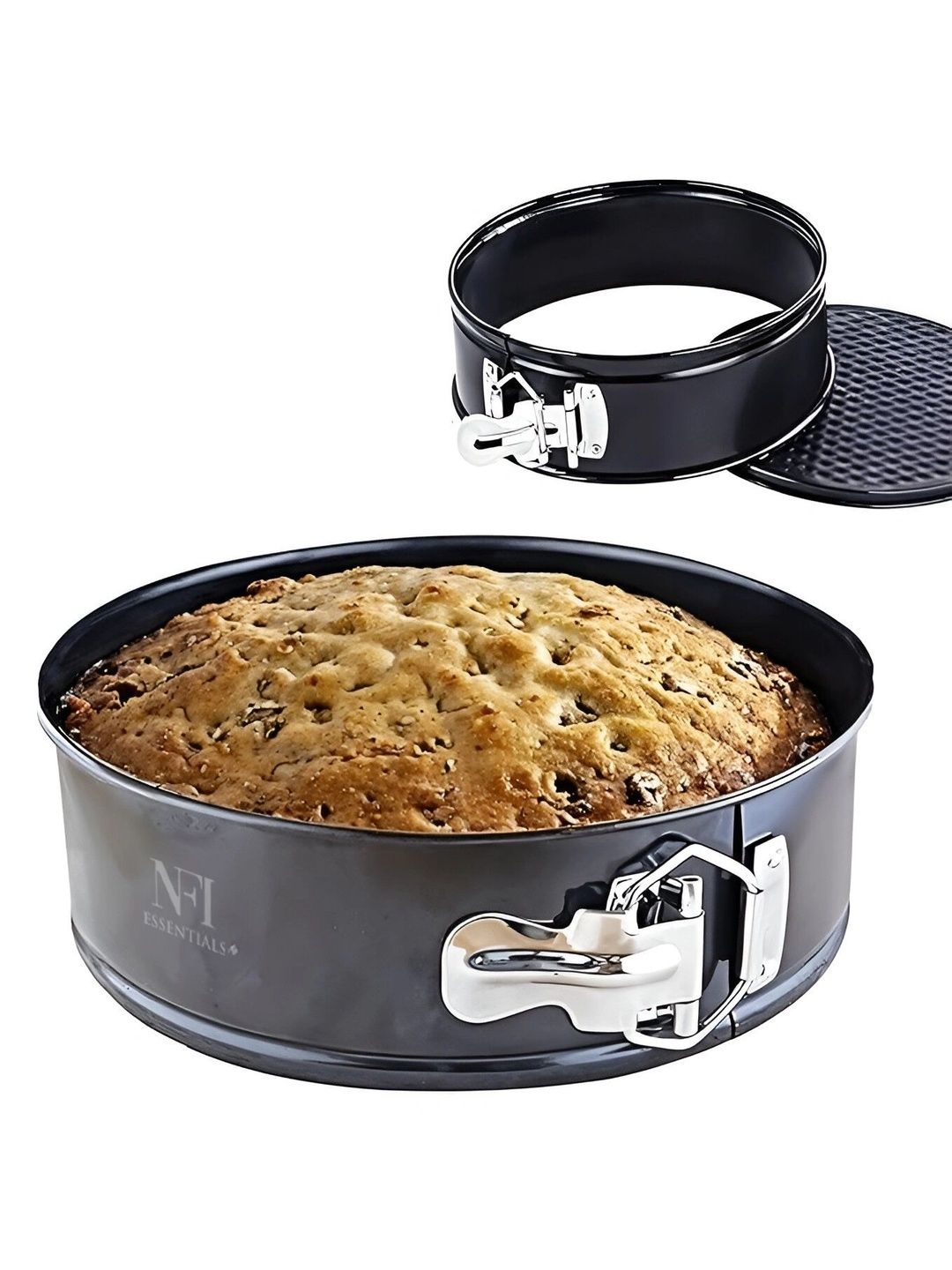 NFI essentials 3-Pcs Black Non-stick Leakproof Round Cheesecake Pan-picture-25