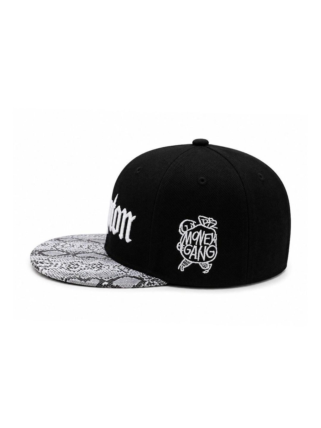JENNA Men Colourblocked Snapback Cap-image-5