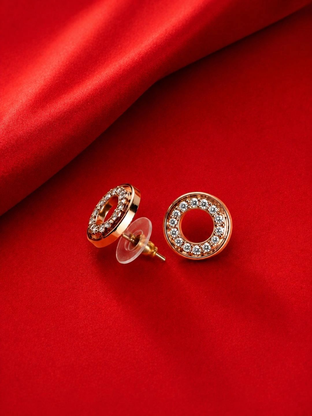 ZINU Circular Studs Earrings-image-24