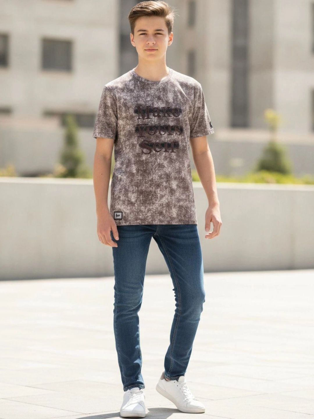 V-Mart Boys Typography Printed T-shirt-picture-30