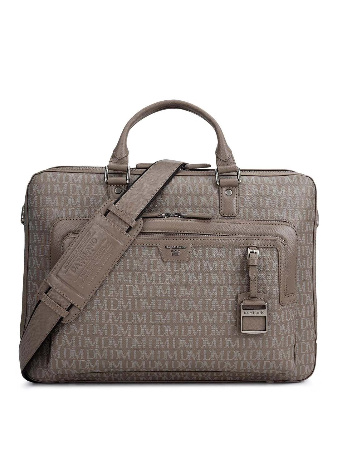 Da Milano Men Leather Laptop Bag-picture-31
