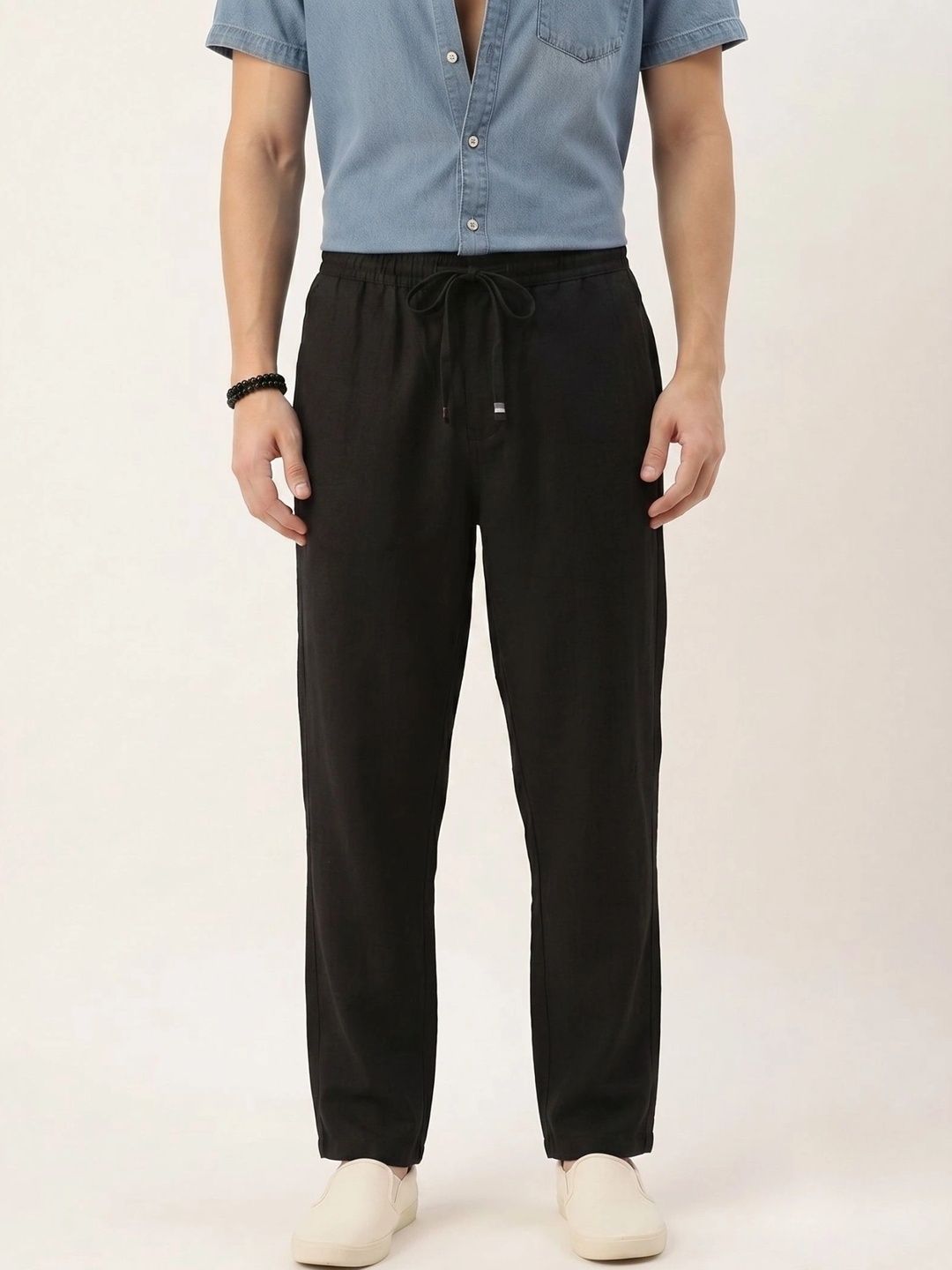 THE BEETEL HOUSE Men Relaxed Trousers-picture-32