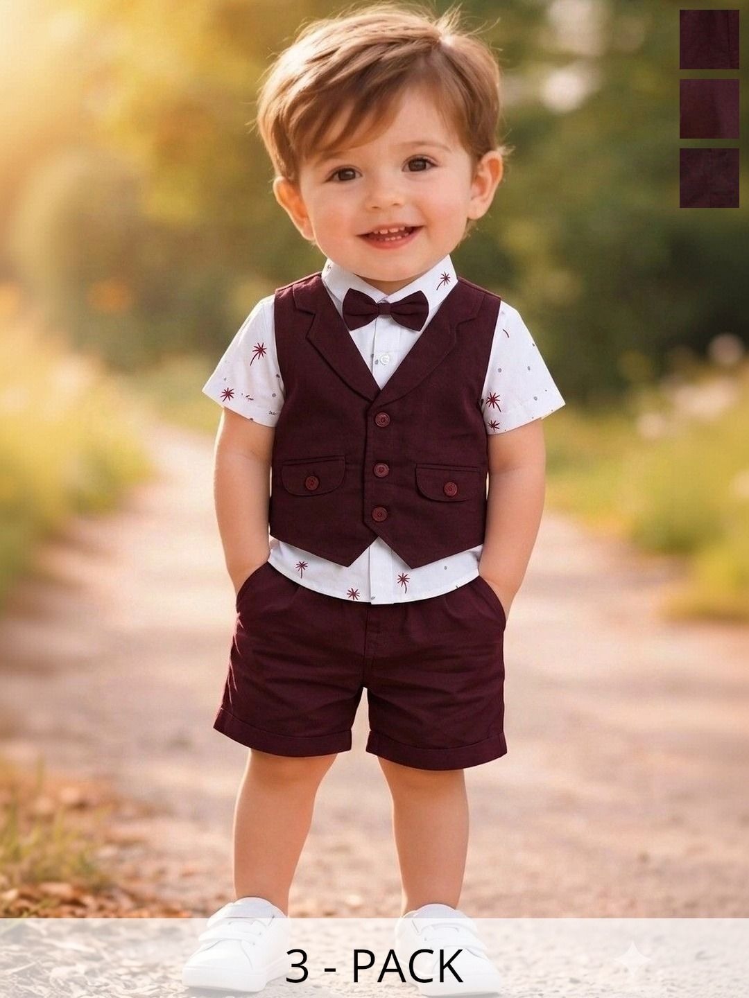 NEMI CREATION Boys Printed Shirt with Shorts-picture-17