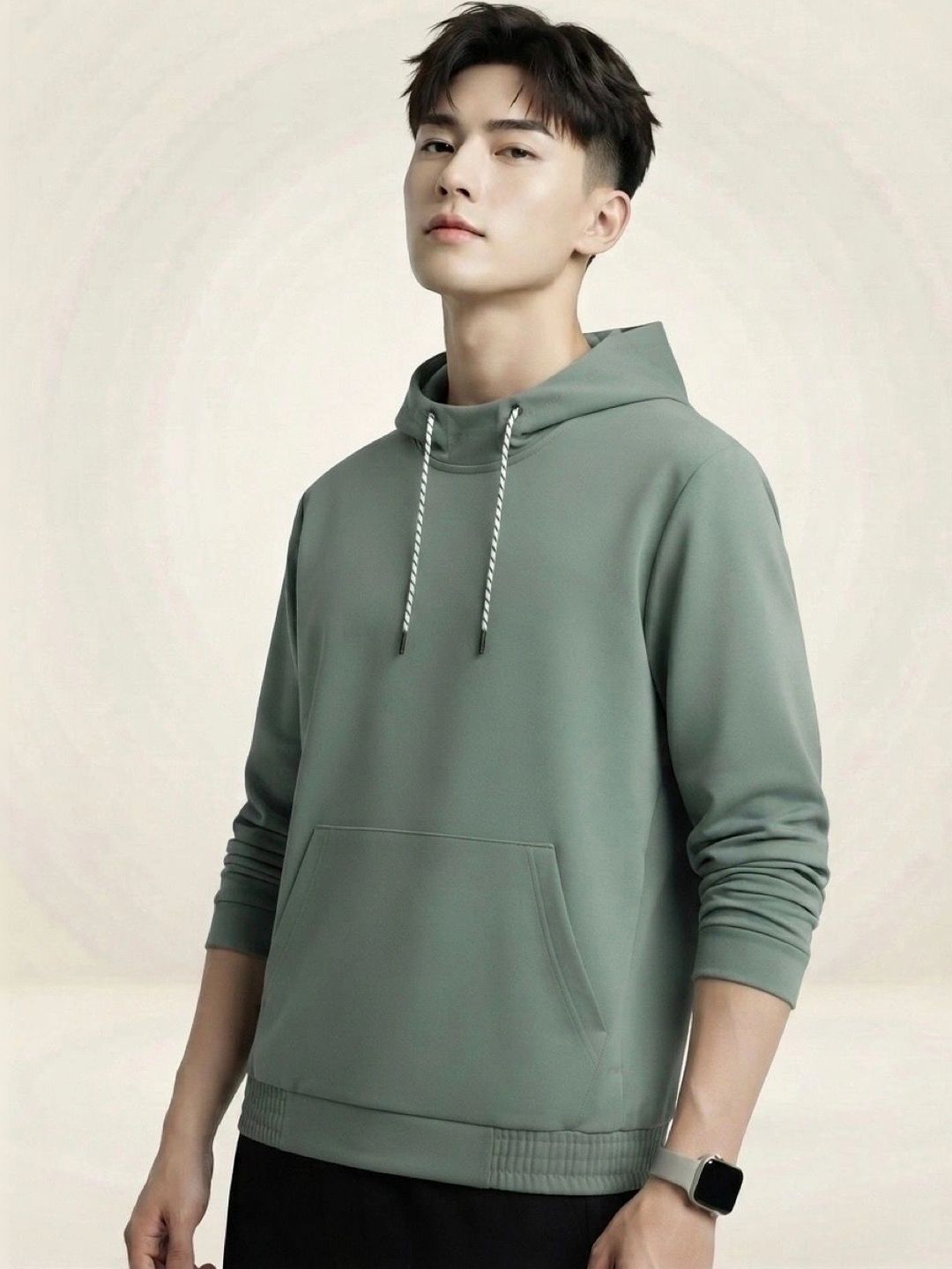 STEVE STATUS Men Hooded Sweatshirt-image-43
