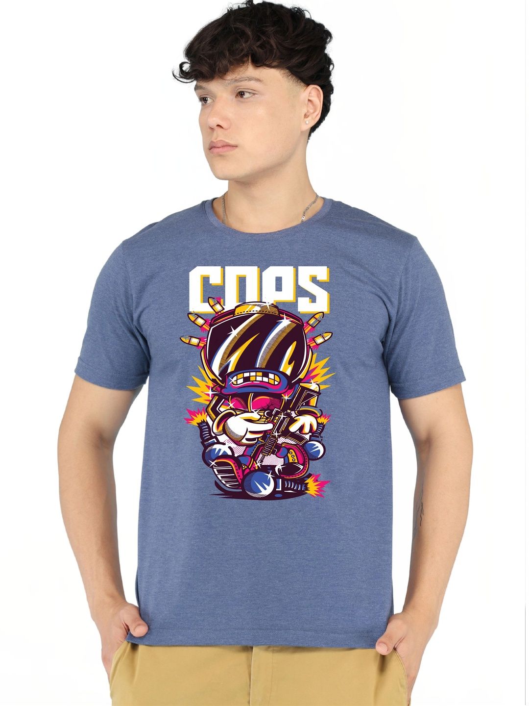 HERE&NOW Men Printed T-shirt-picture-19