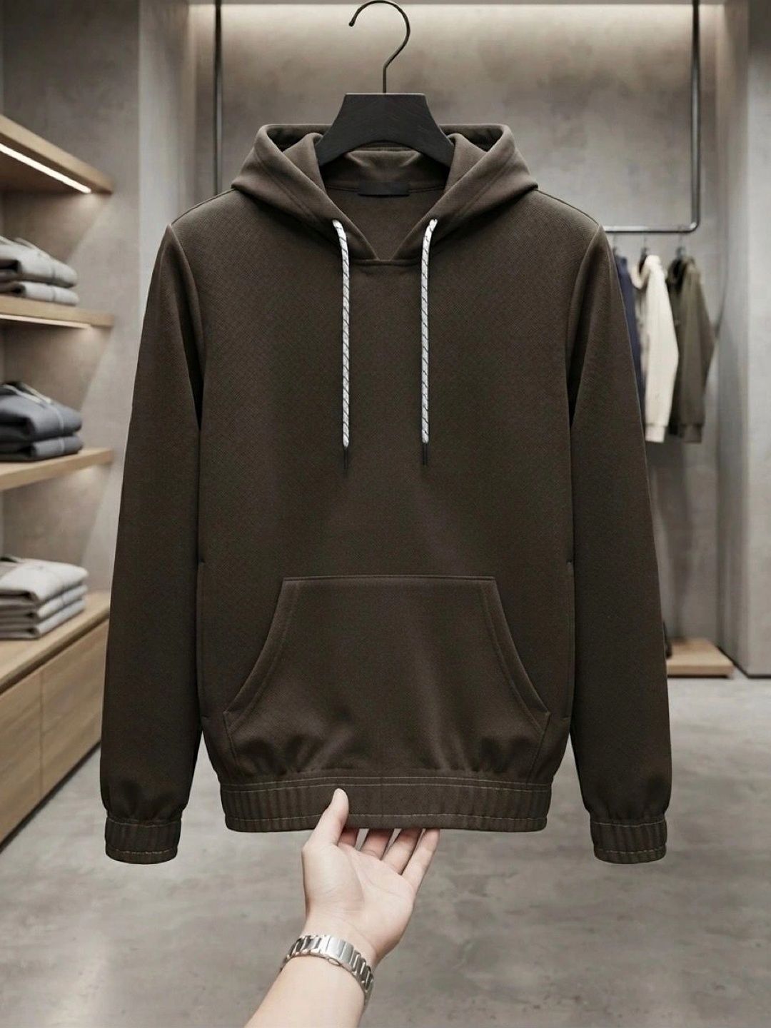 STEVE STATUS Men Hooded Sweatshirt-picture-33