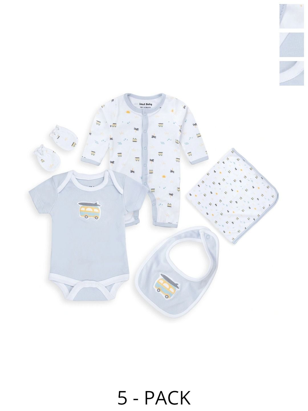 Smart Baby Unisex Kids Printed T-shirt-picture-55