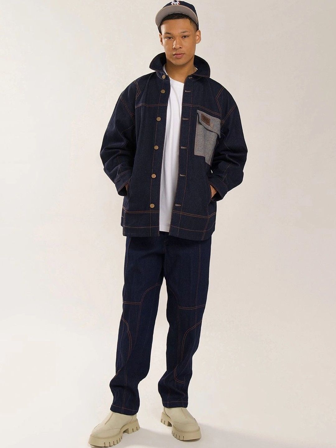 NO AREA CODE Men Denim Jacket-picture-56