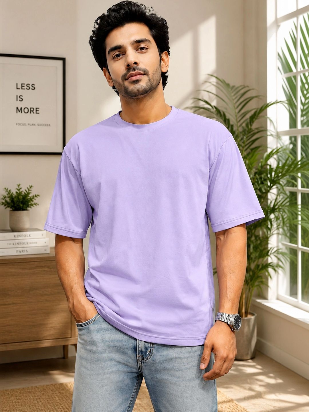 Tee town Men T-shirt-image-4