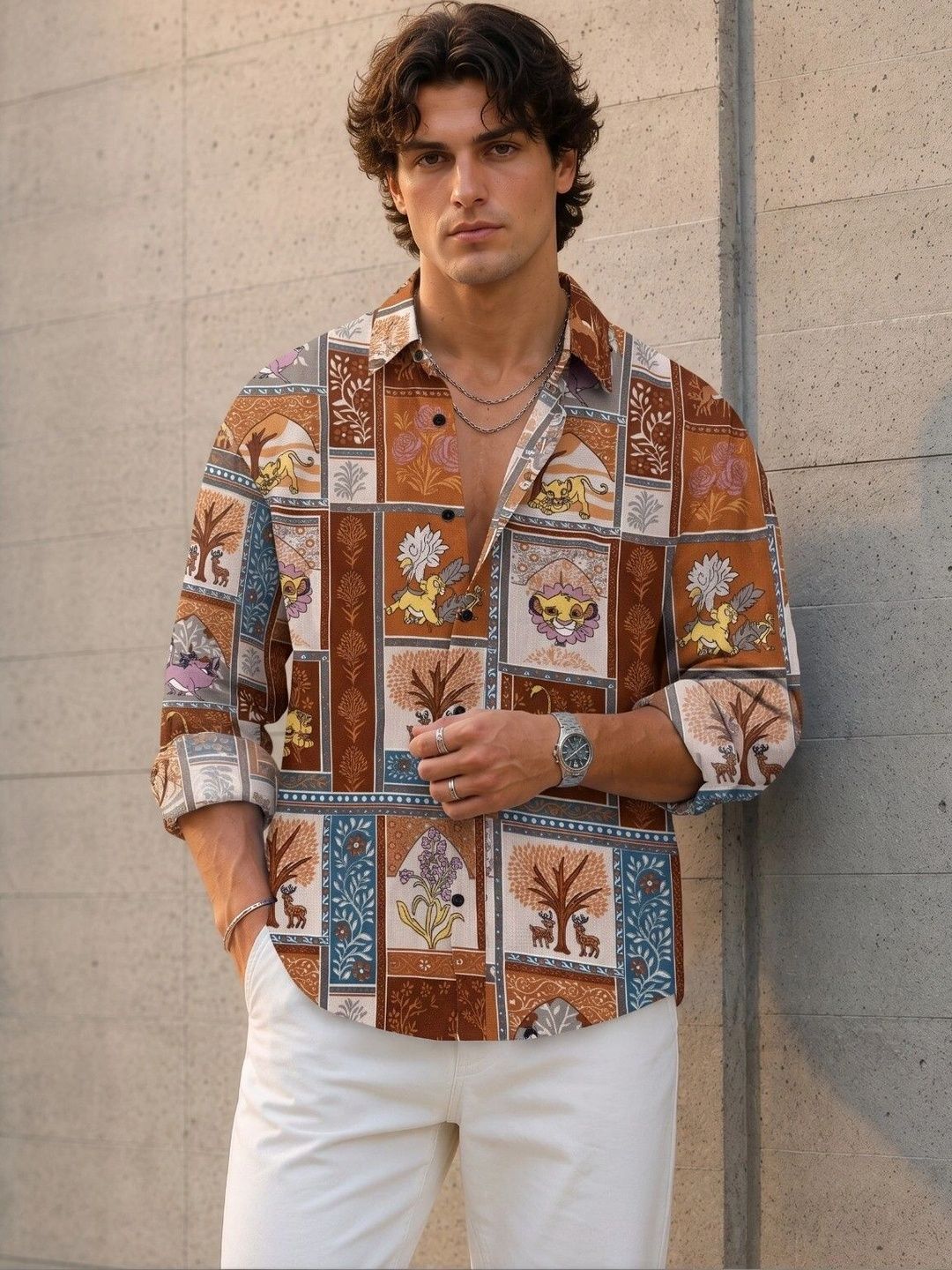 TokyoTrends Men Printed Casual Shirt-picture-55