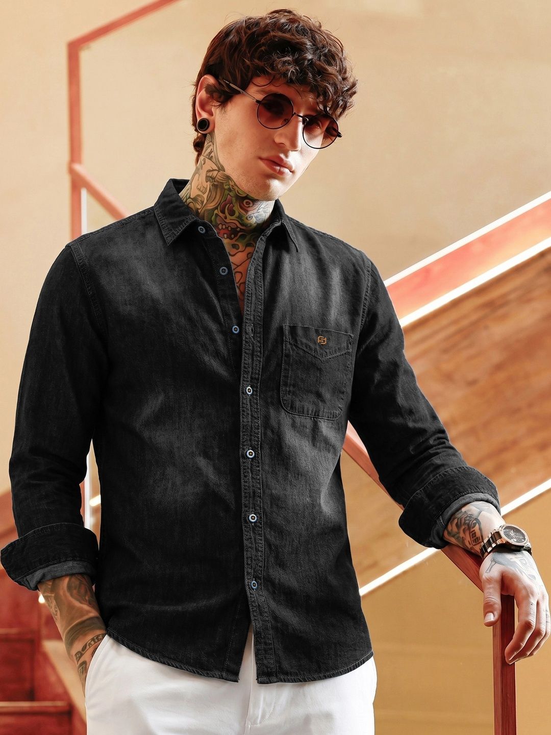 FABFARM Men Comfort Casual Shirt-picture-11