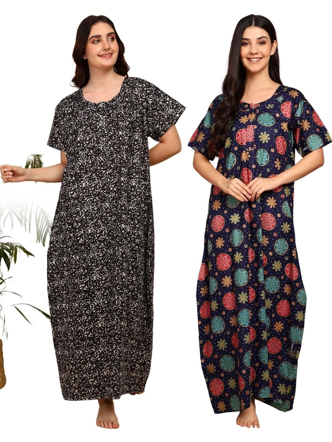 YUKATA Printed Maxi Nightdress-picture-27
