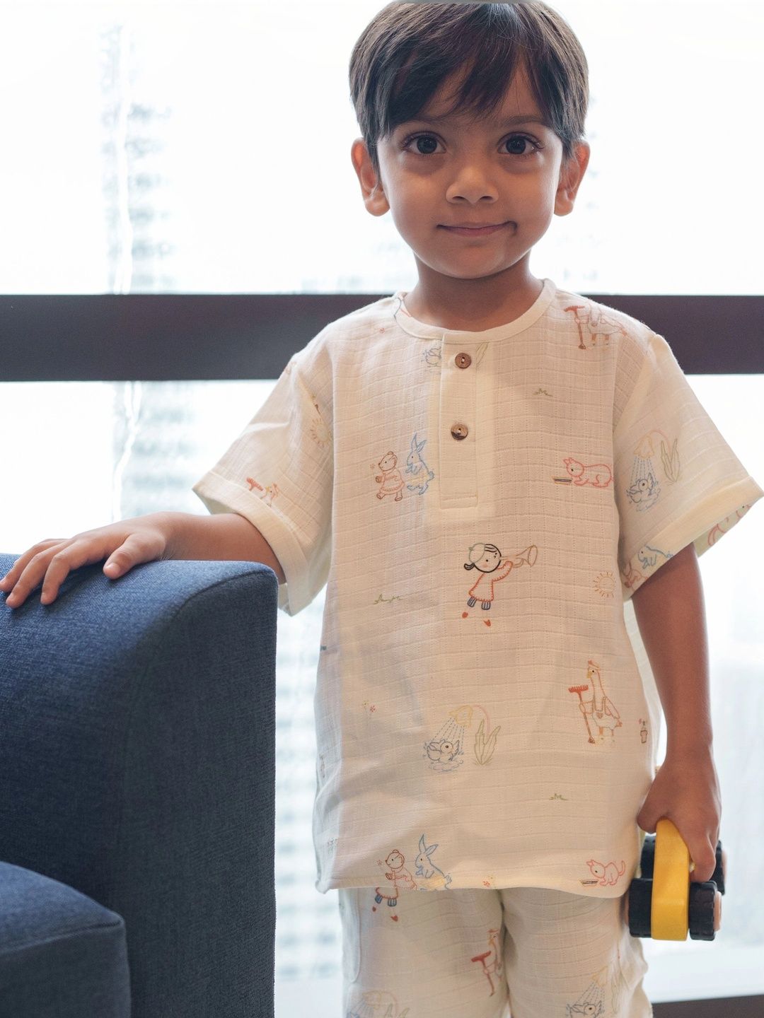 DULAAR Unisex Kids Printed T-shirt-image-28