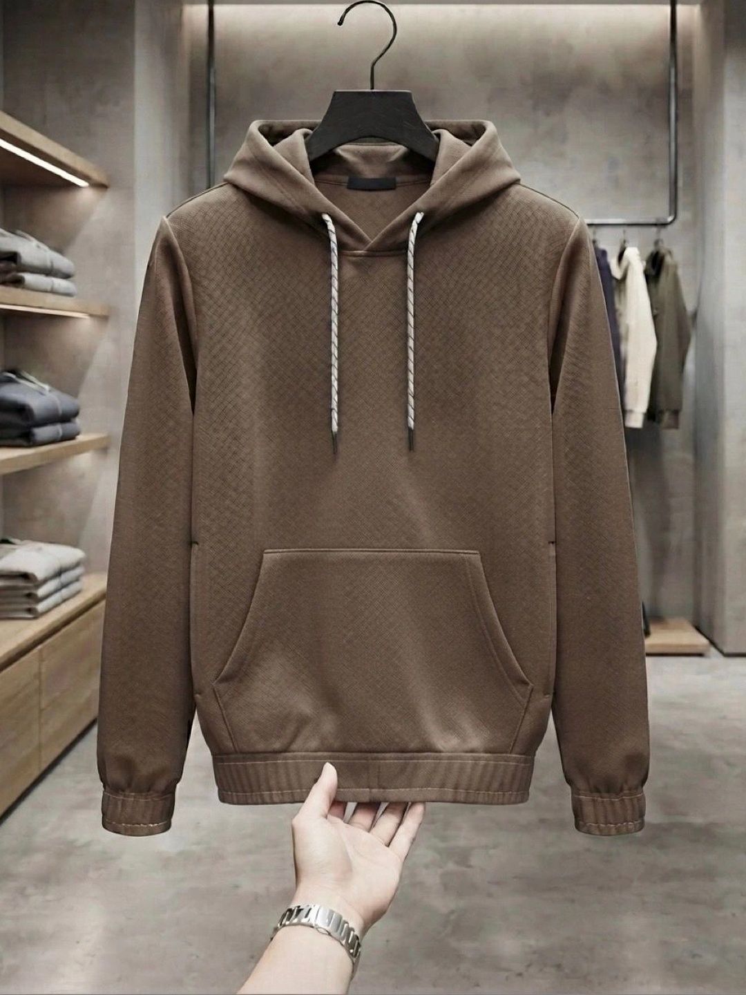 STEVE STATUS Men Hooded Sweatshirt-picture-19