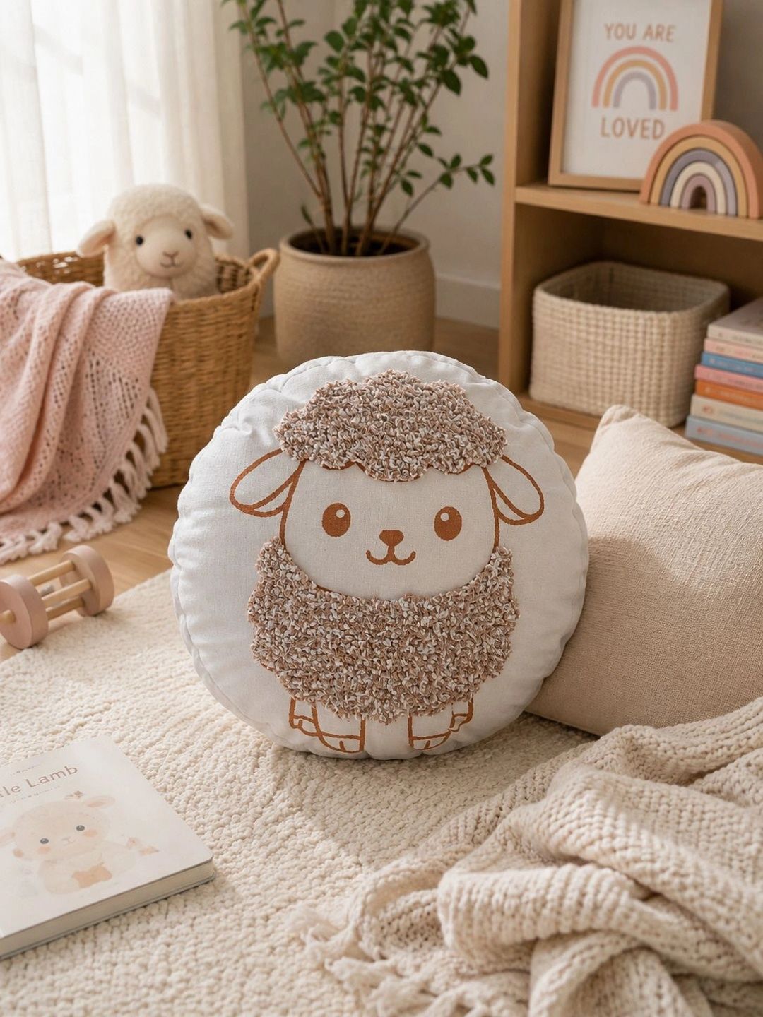 THE BABY TRUNK Multicoloured Cotton Filled Cotton Pillow-picture-50