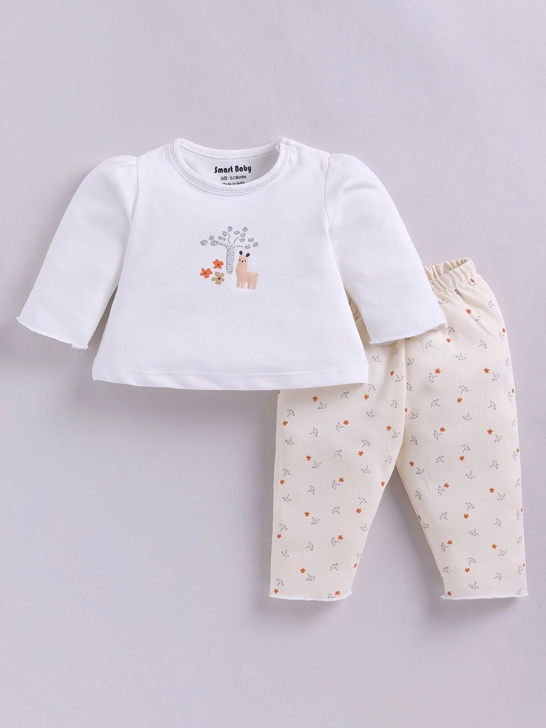 Smart Baby Girls Top with Trousers-picture-18